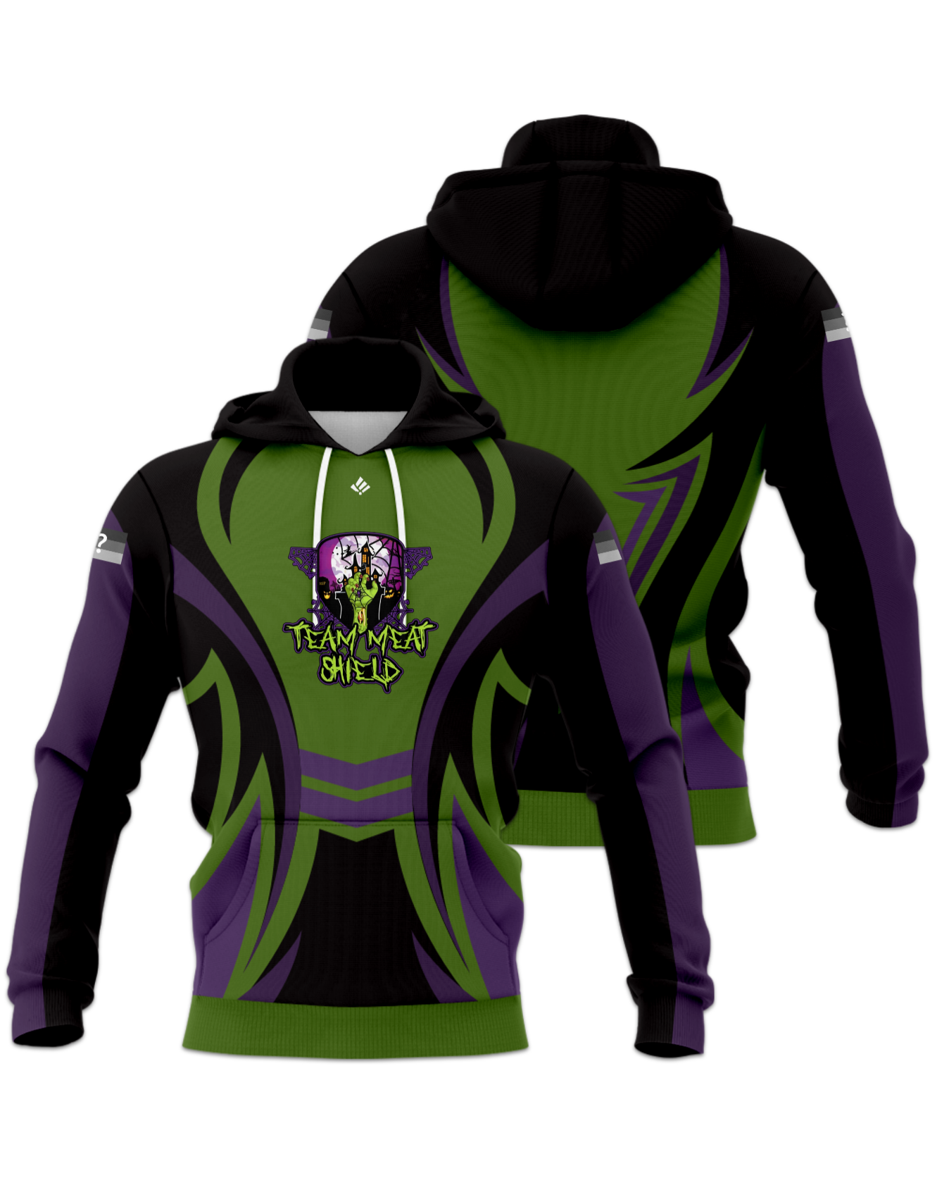 Rendered product preview, stack