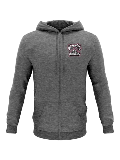 Embroidered Zip-Up Hoodie preview, front