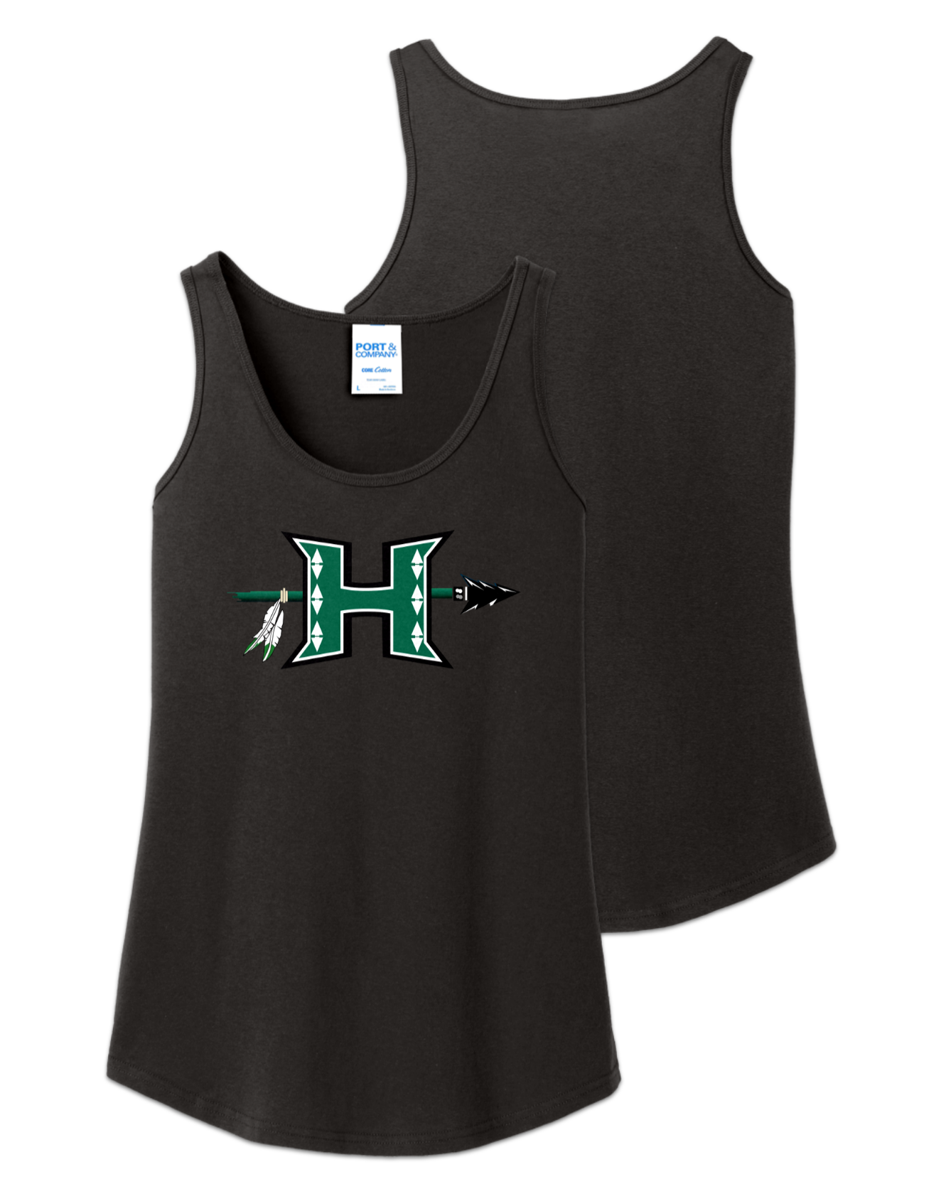 Rendered product preview, stack