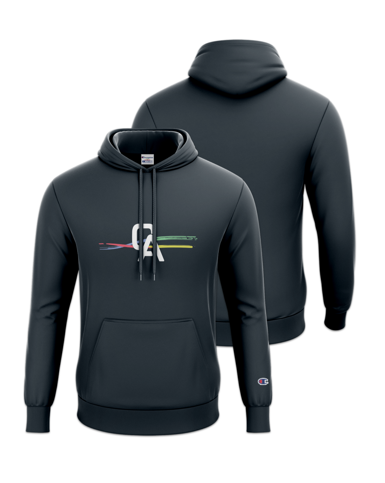 Rendered product preview, stack