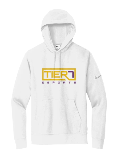 Tier 7 Fundraising Store Nike Club Fleece Sleeve Swoosh Pullover Hoodie preview, front