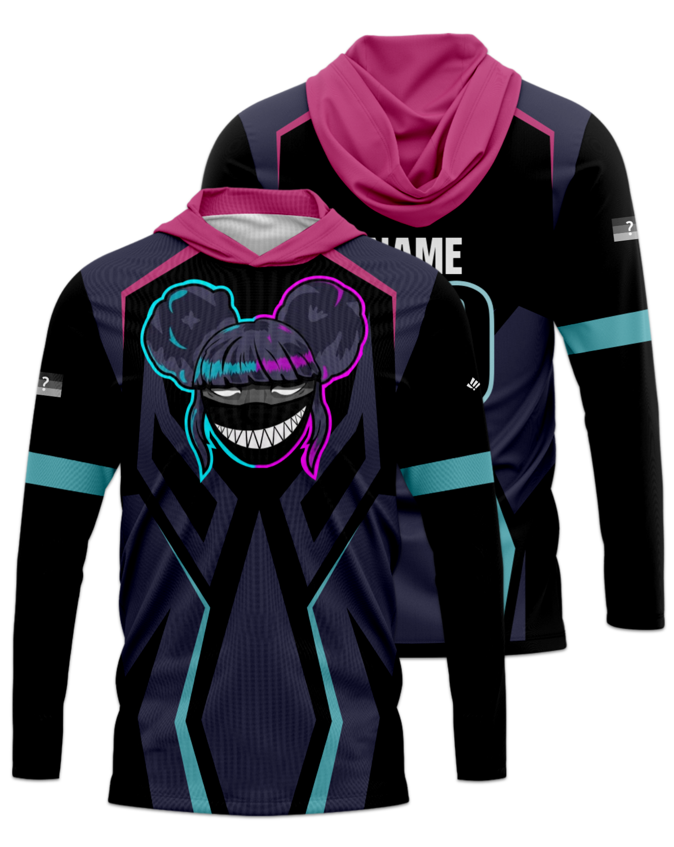 Rendered product preview, stack