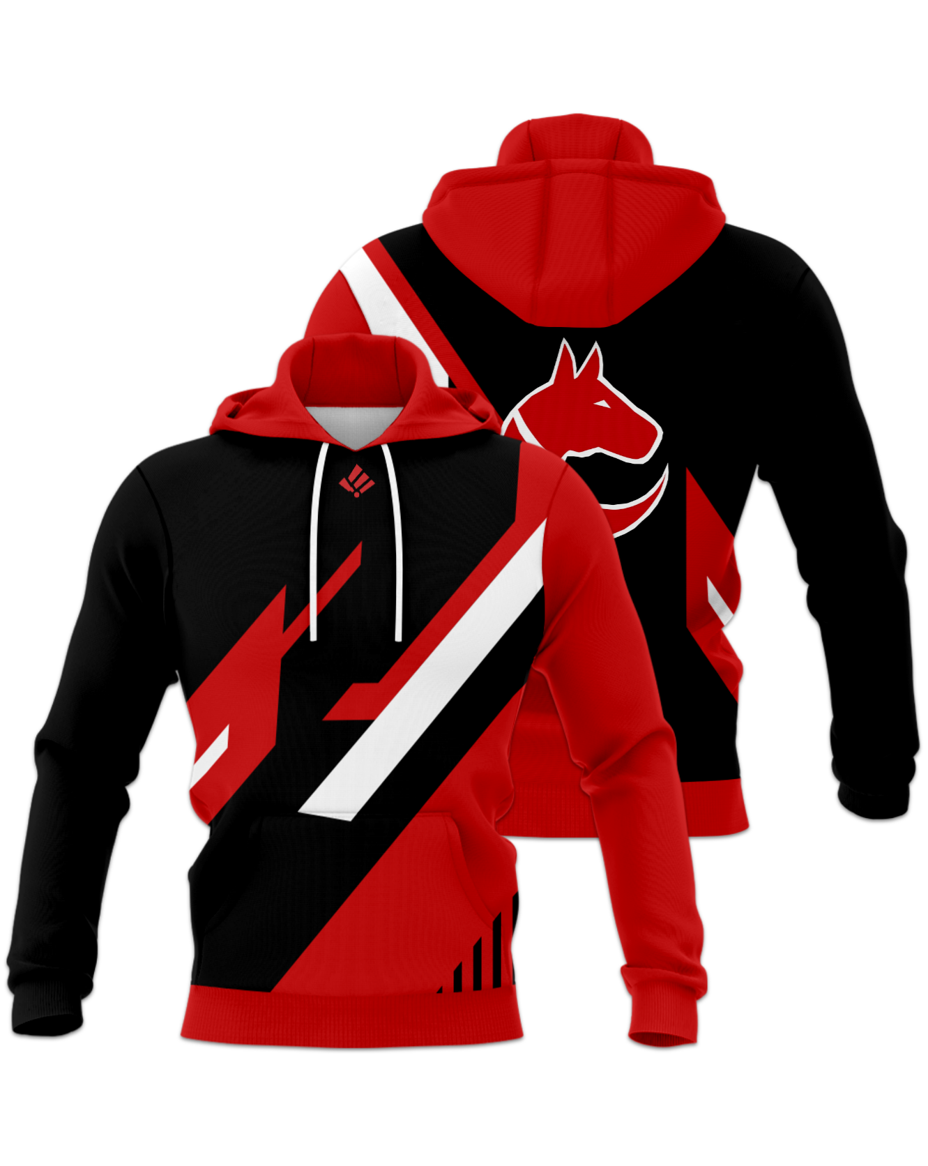 Rendered product preview, stack