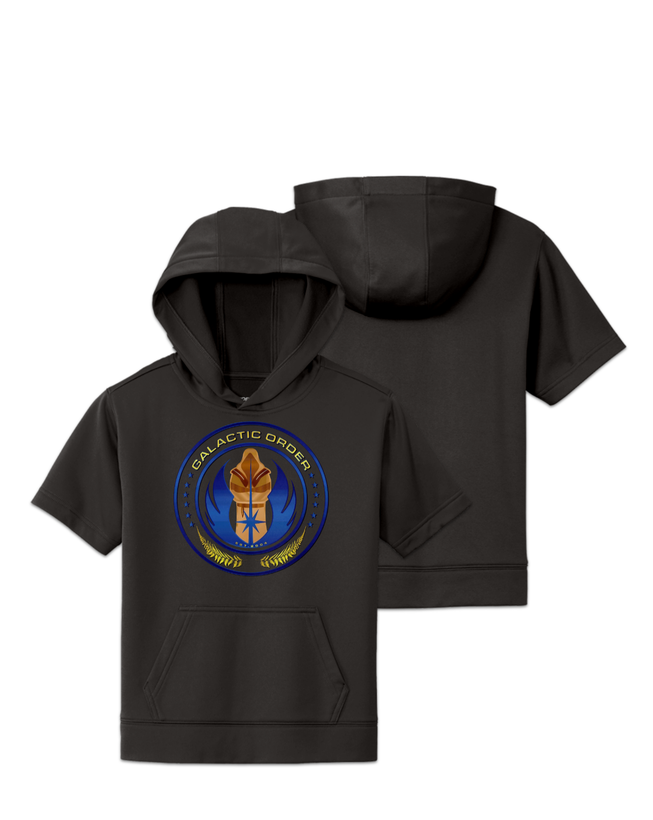 Rendered product preview, stack