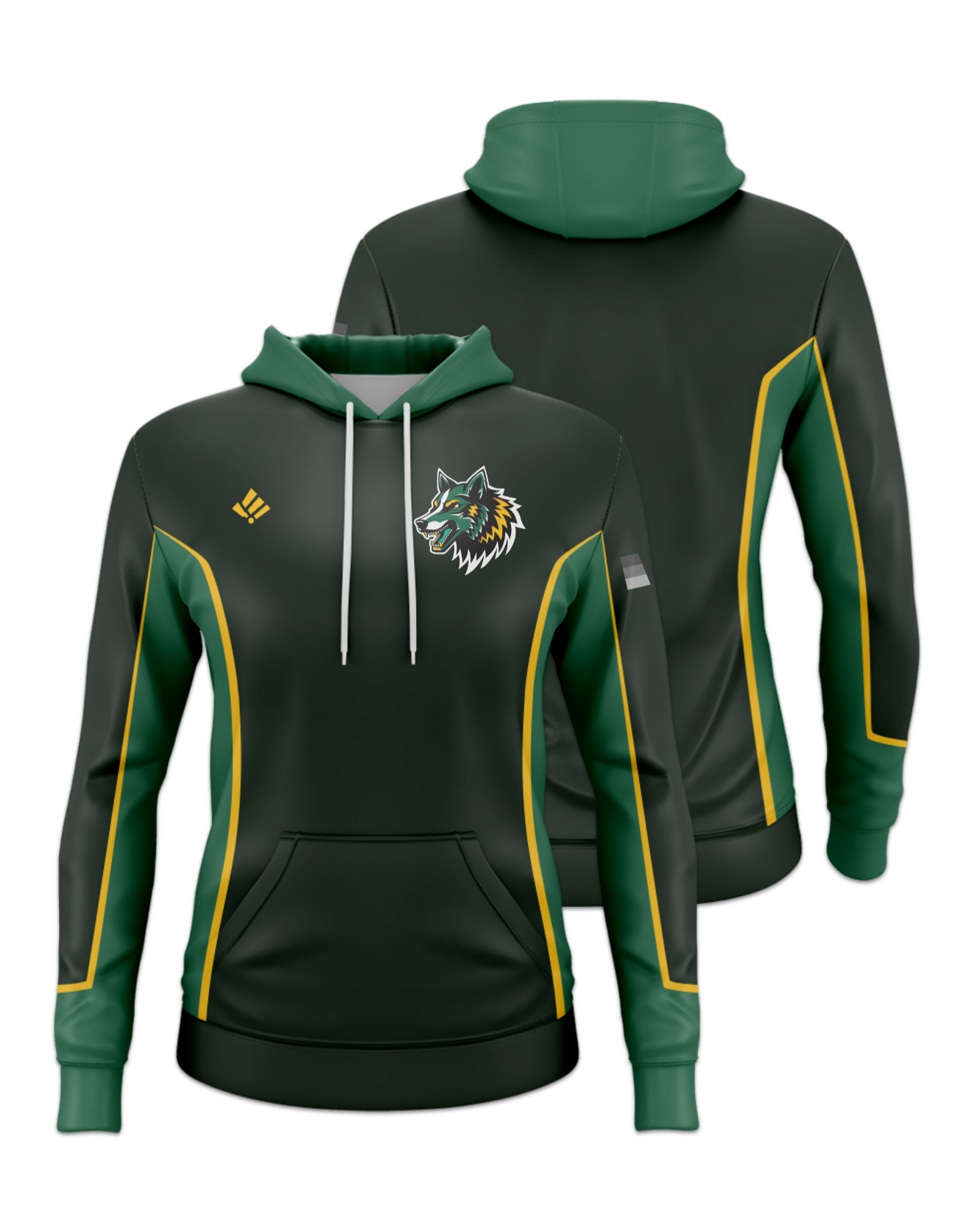 Rendered product preview, stack