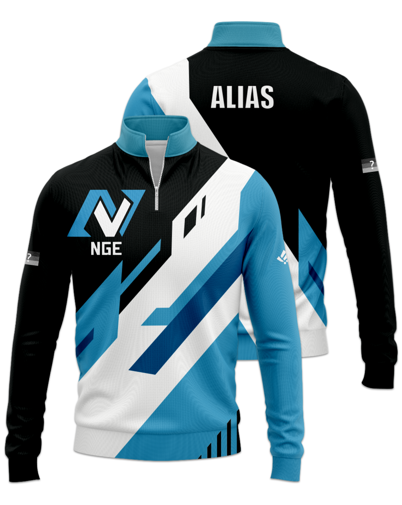 Rendered product preview, stack