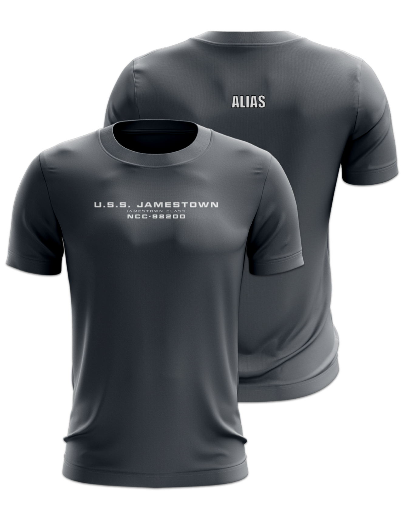 Rendered product preview, stack