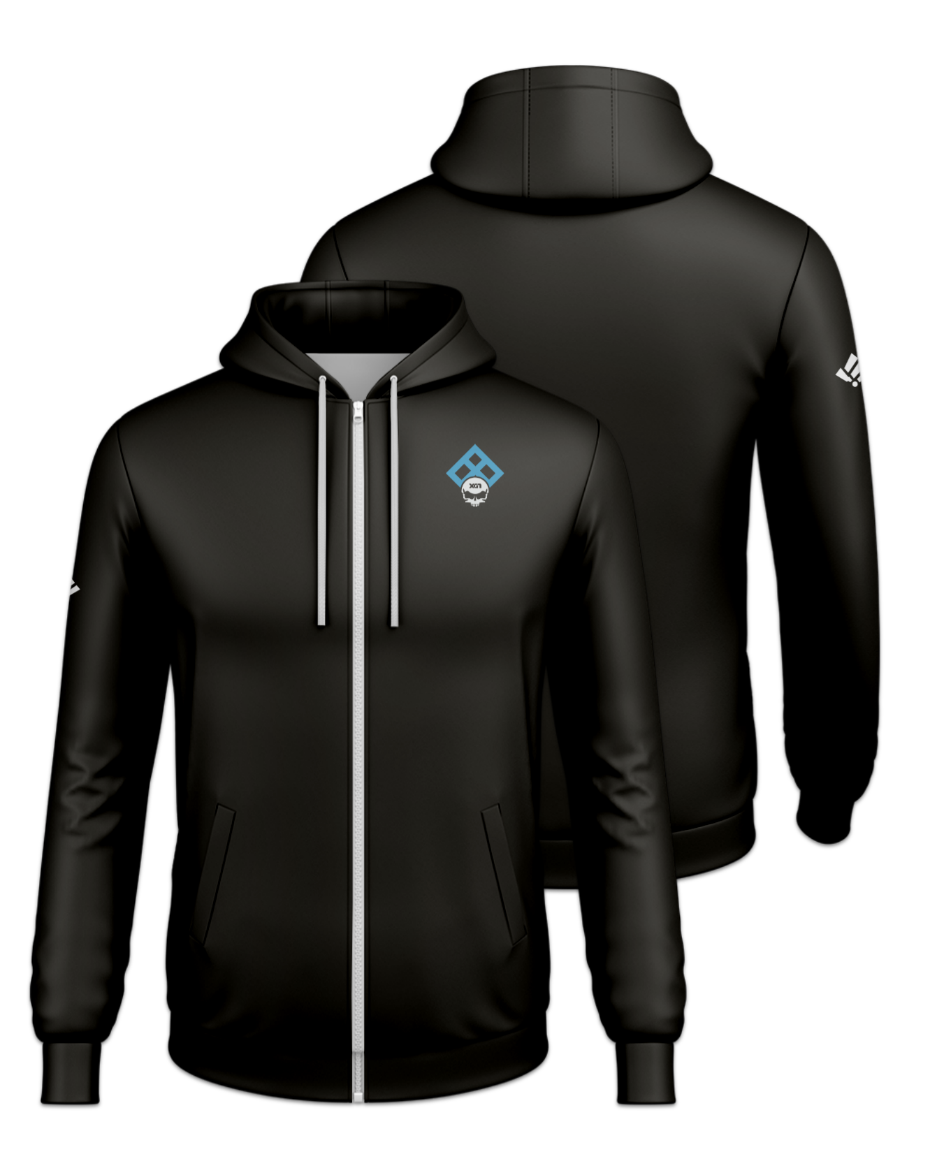 Rendered product preview, stack