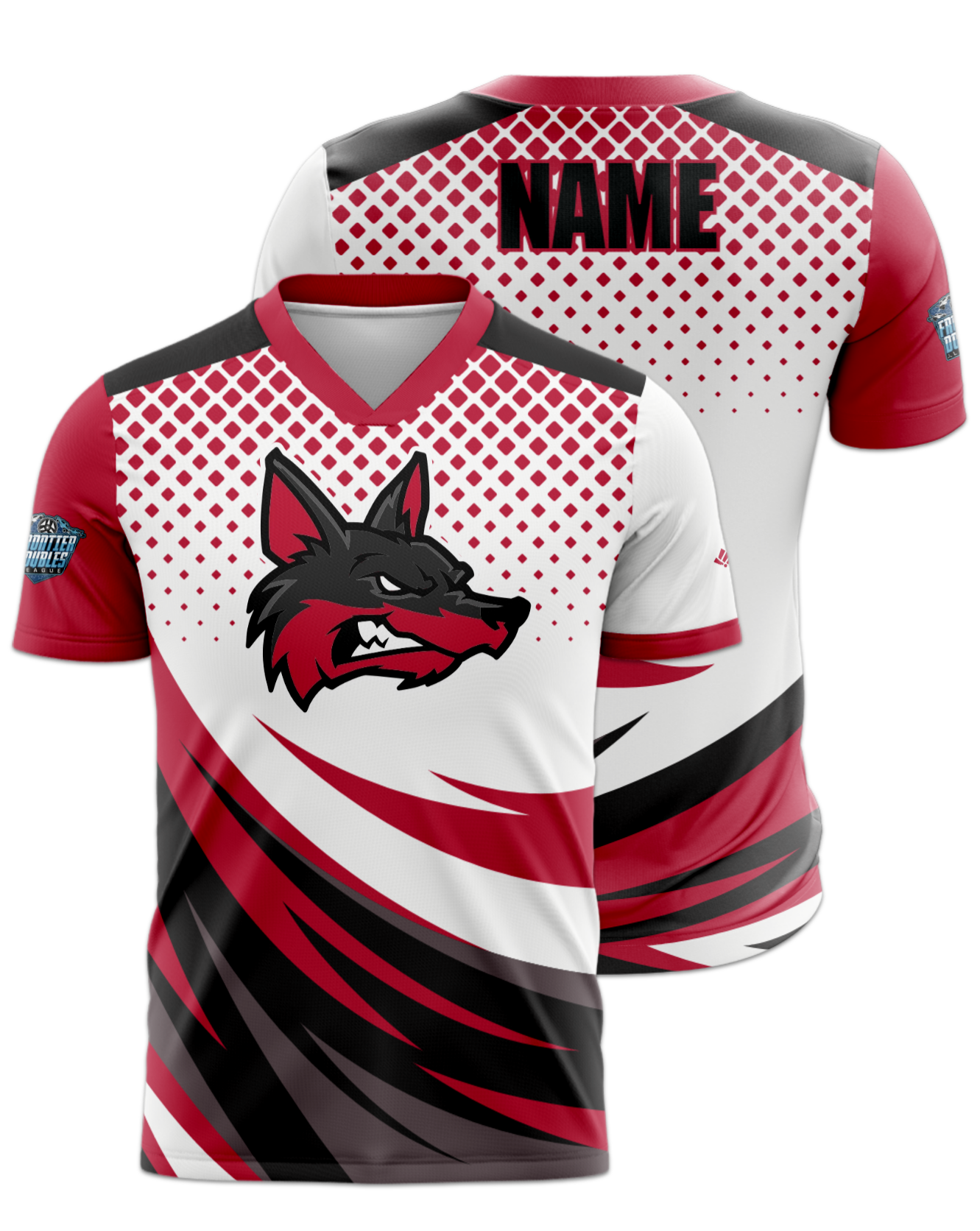 Rendered product preview, stack