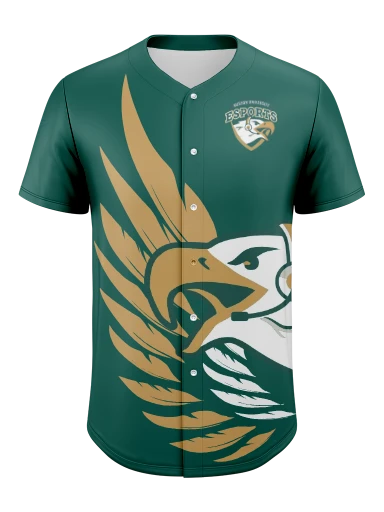 Men's Raglan Baseball Jersey - Left Chest preview, front