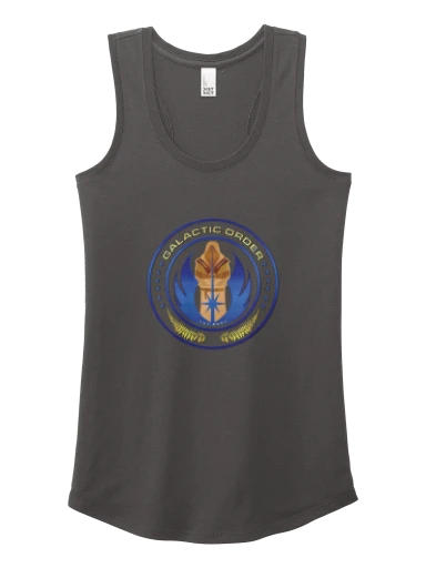 District Women's Perfect Tri Racerback Tank preview, front