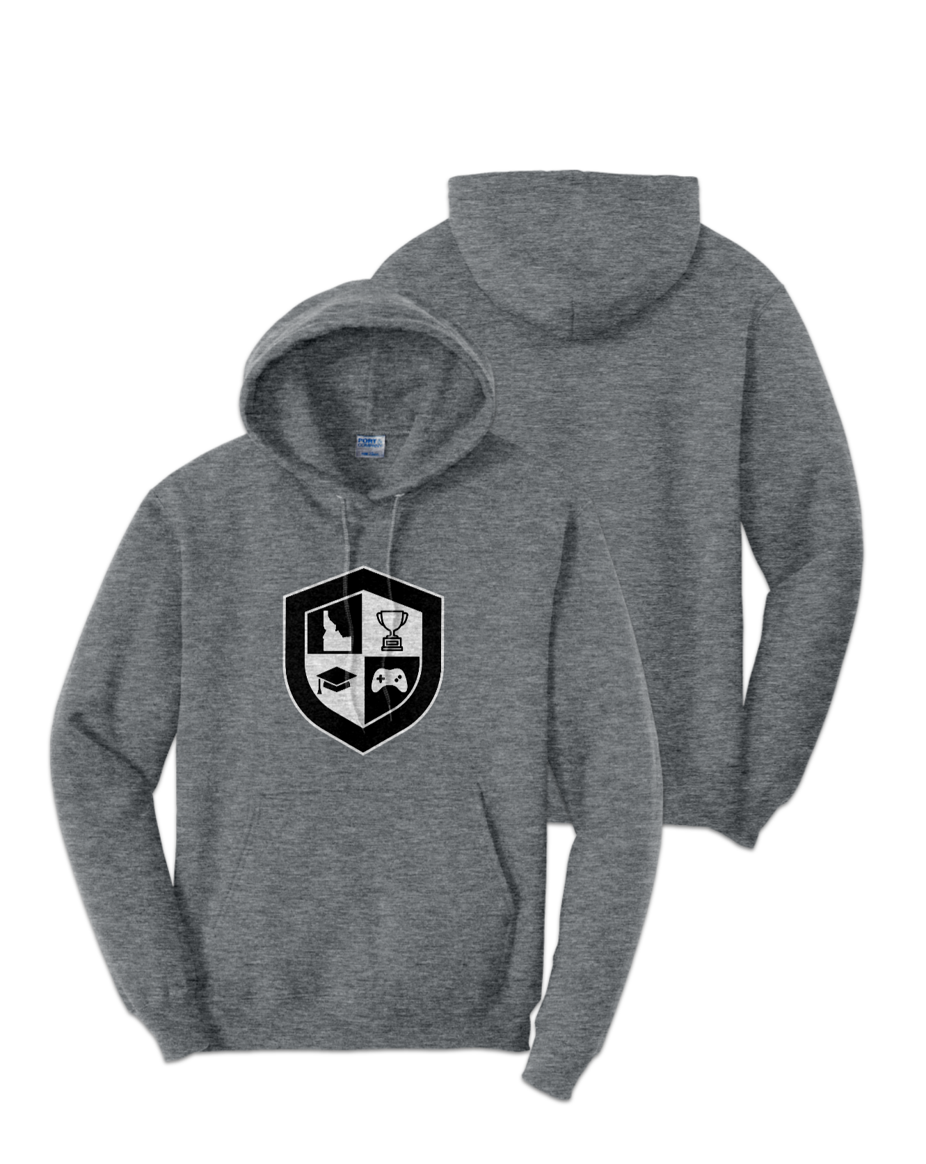 Rendered product preview, stack