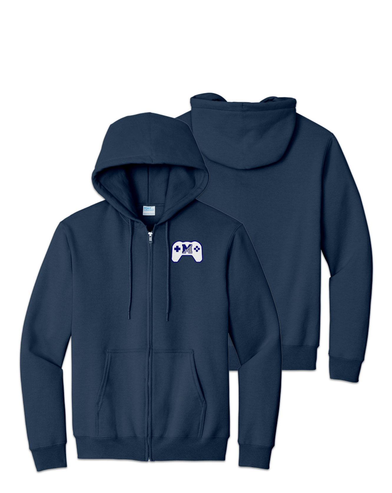 Rendered product preview, stack