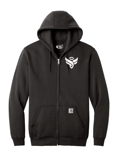 Carhartt Midweight Hooded Zip-Front Sweatshirt preview, front