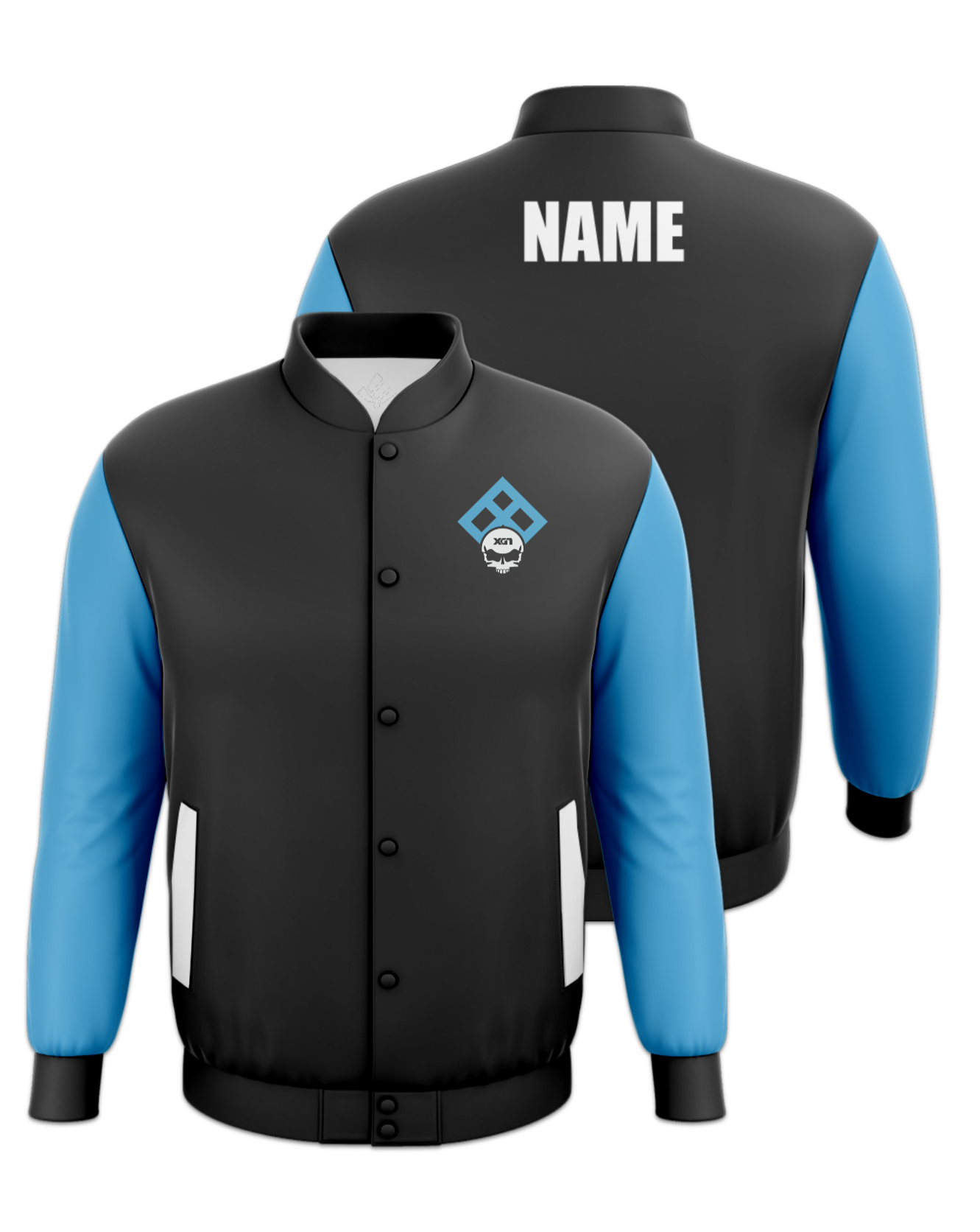 Rendered product preview, stack