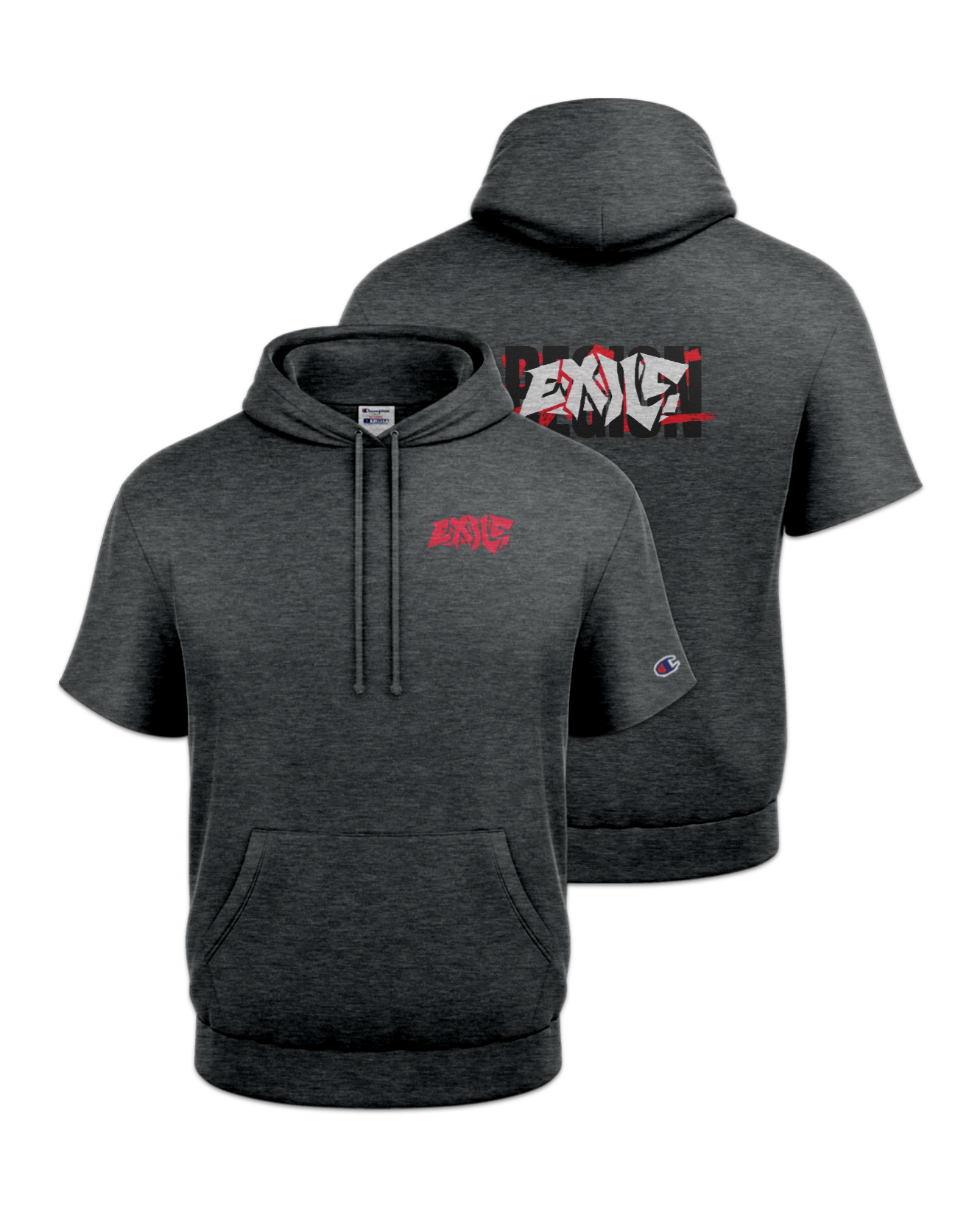 Rendered product preview, stack