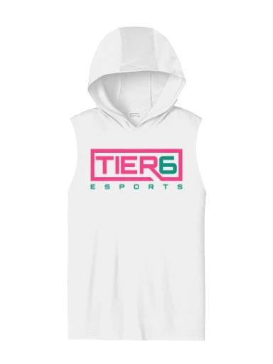 Tier 6 Fundraising Store Competitor Sleeveless Hoodie preview, front