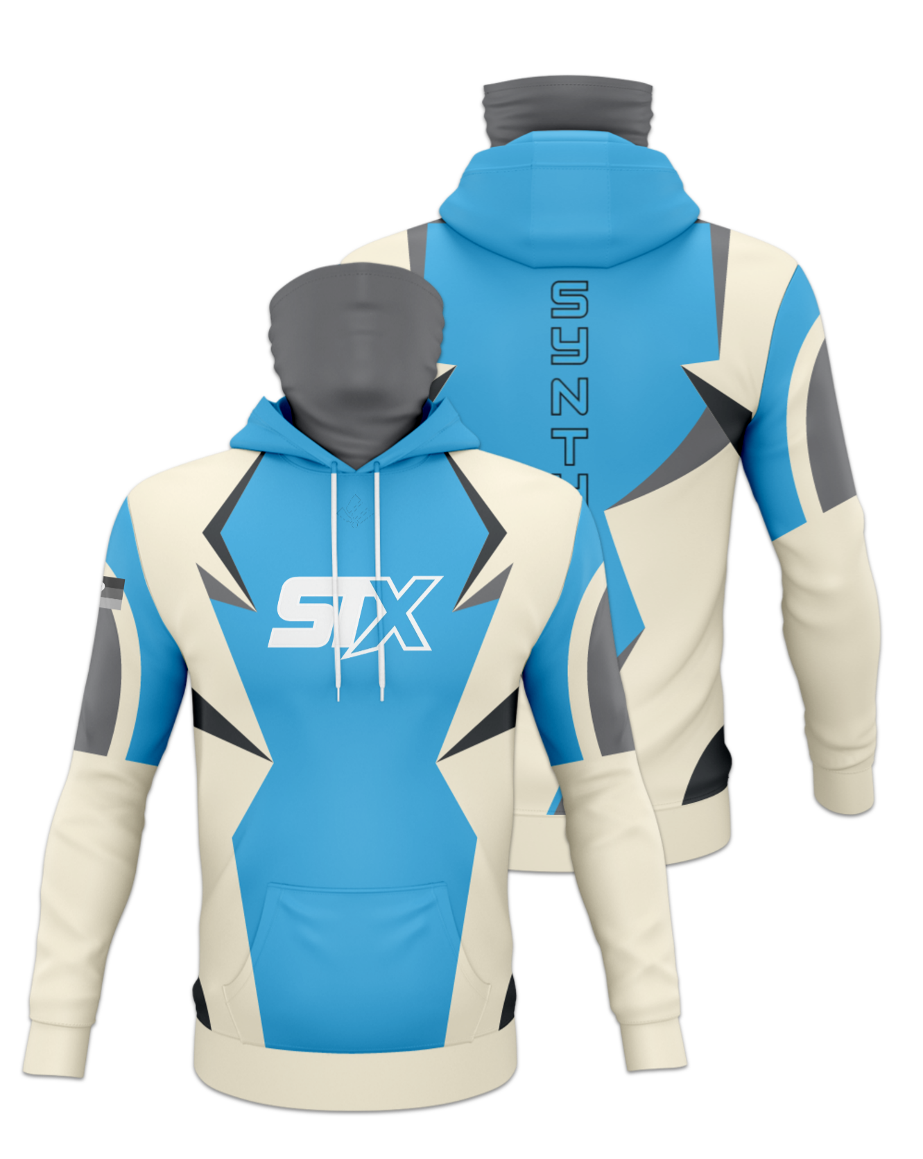 Rendered product preview, stack