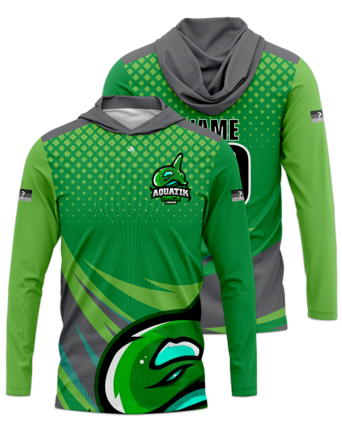 Rendered product preview, stack