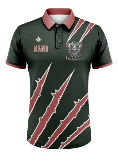 Sublimated Polo preview, front