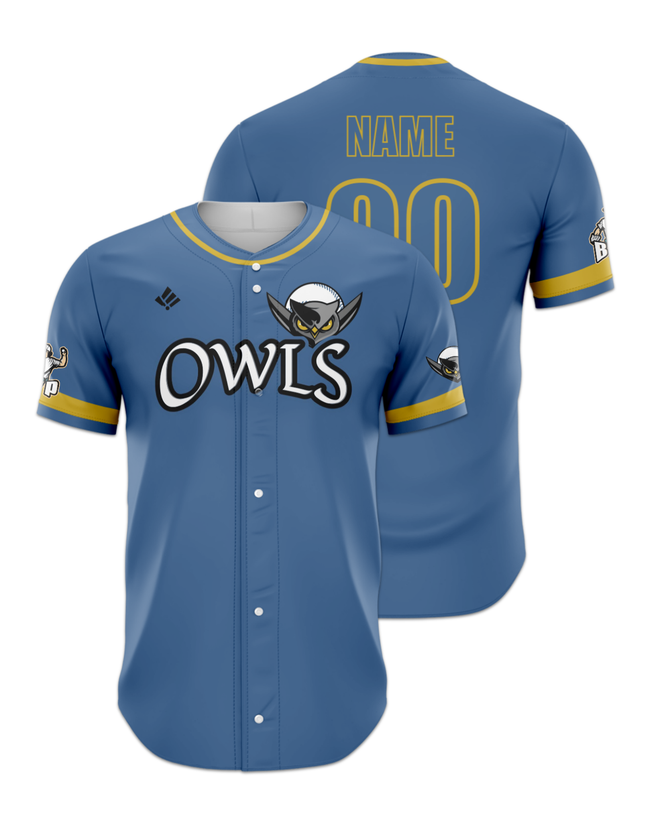 Rendered product preview, stack