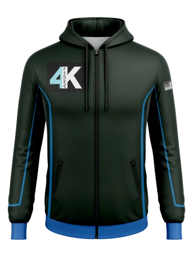 Men's Full Zip Poly Fleece Hoodie preview, front