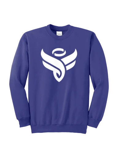 Port & Co Essential Fleece Crewneck Sweatshirt preview, front