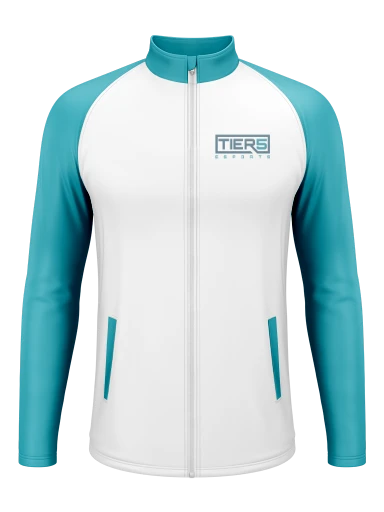 Tier 5 Team Store Men's Long Sleeve Full Zip preview, front