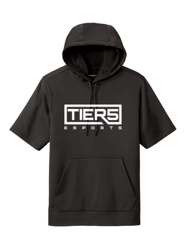 Tier 5 Fundraising Store Sport-Wick Fleece Short Sleeve Hooded Pullover preview, front
