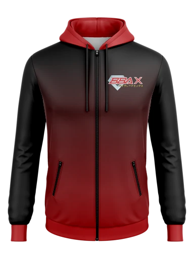 BBAX Fade 1 Zip Fleece Hoodie preview, front