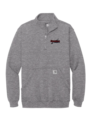 Carhartt Midweight 1/4-Zip Mock Neck Sweatshirt preview, front