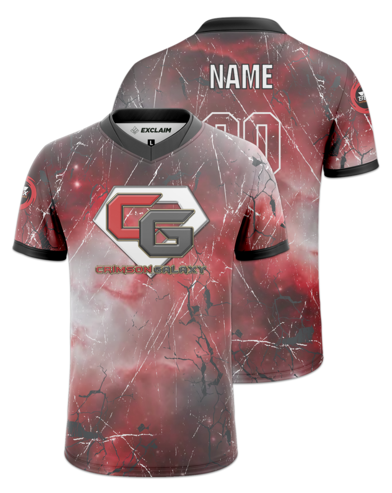 Rendered product preview, stack