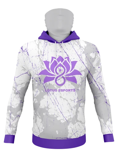 Custom Sublimated Ninja Hoodie preview, front