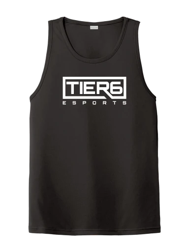 Tier 6 Fundraising Store Sleeveless PosiCharge Competitor Tee preview, front