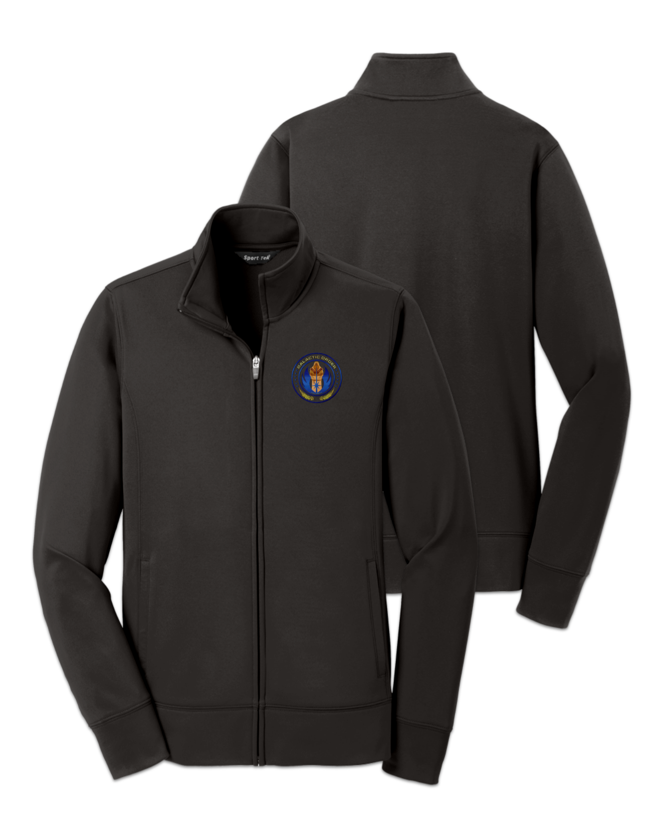 Rendered product preview, stack