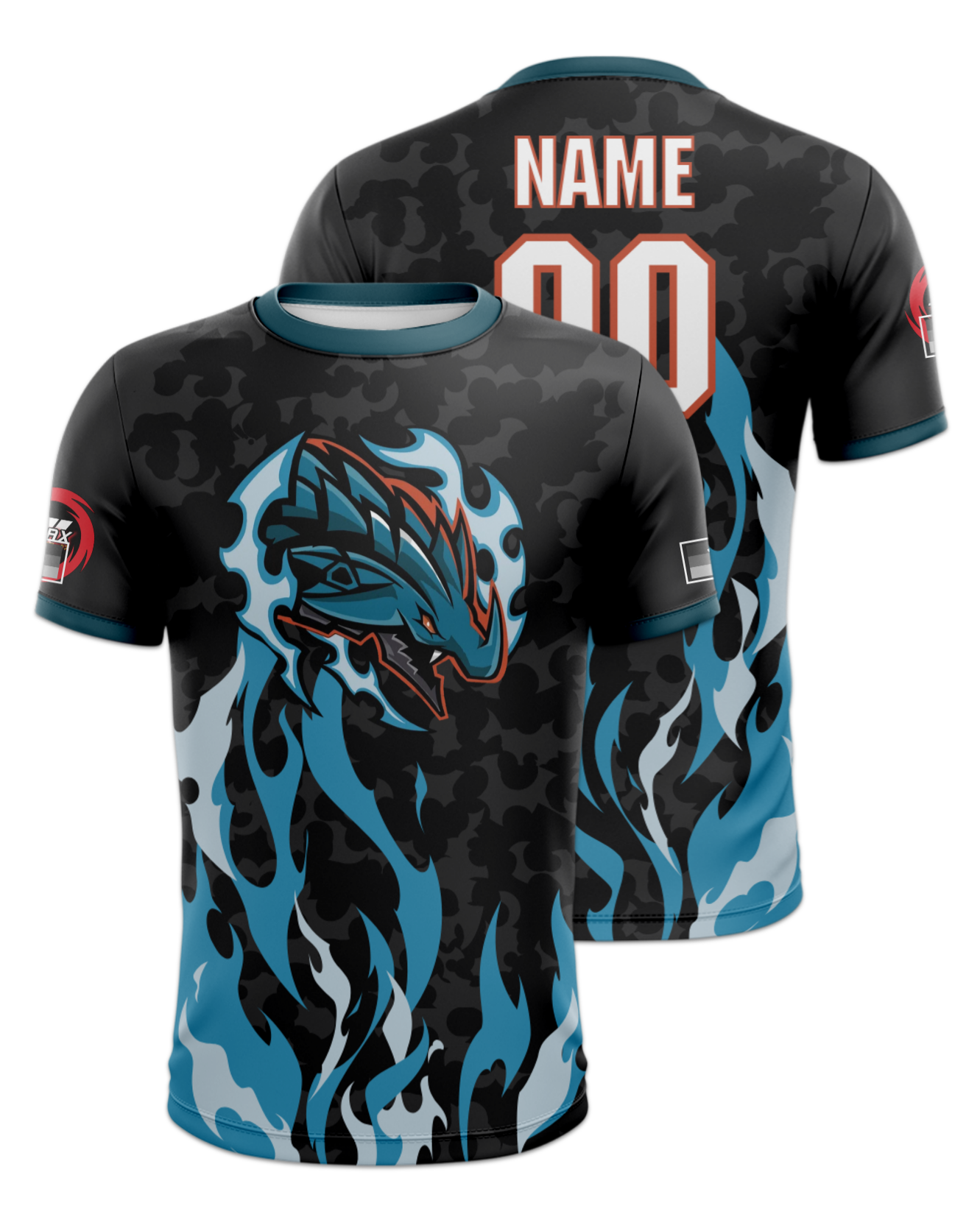 Rendered product preview, stack