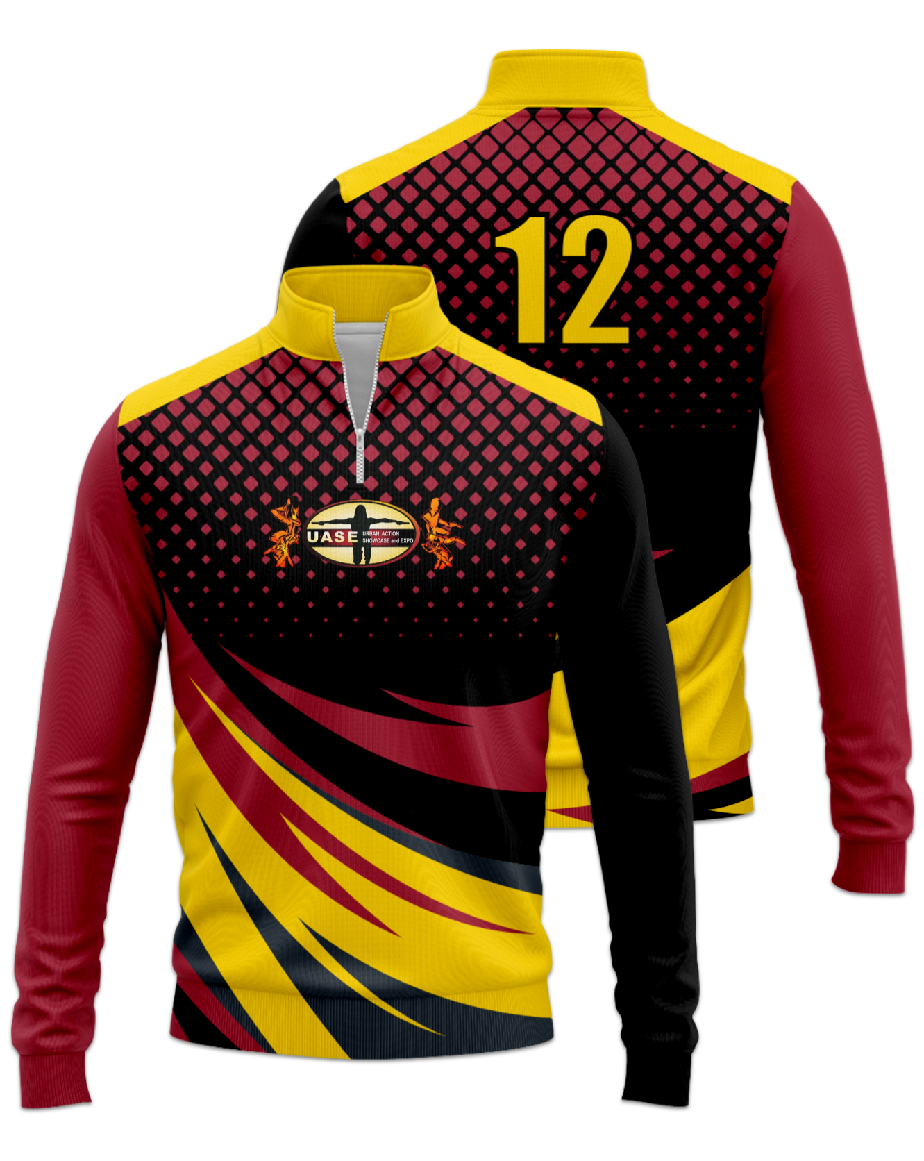 Rendered product preview, stack