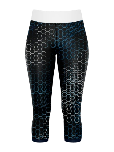 Custom Sublimated Capris preview, front