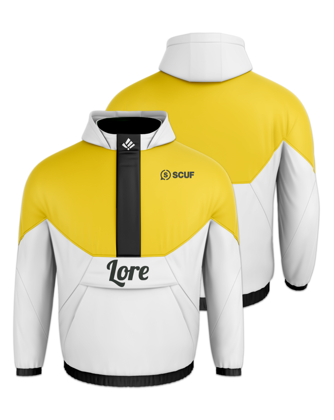 Rendered product preview, stack