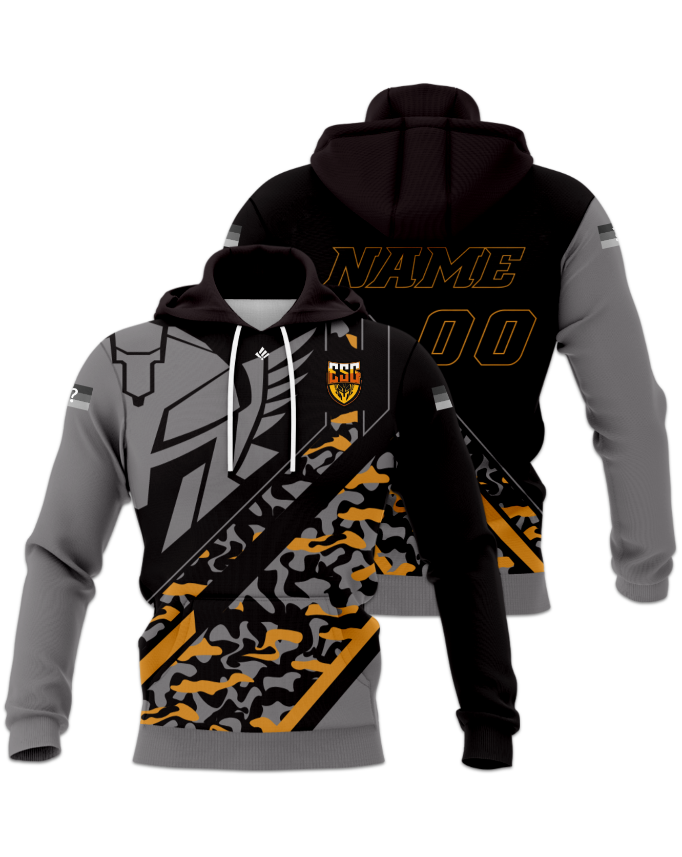 Rendered product preview, stack