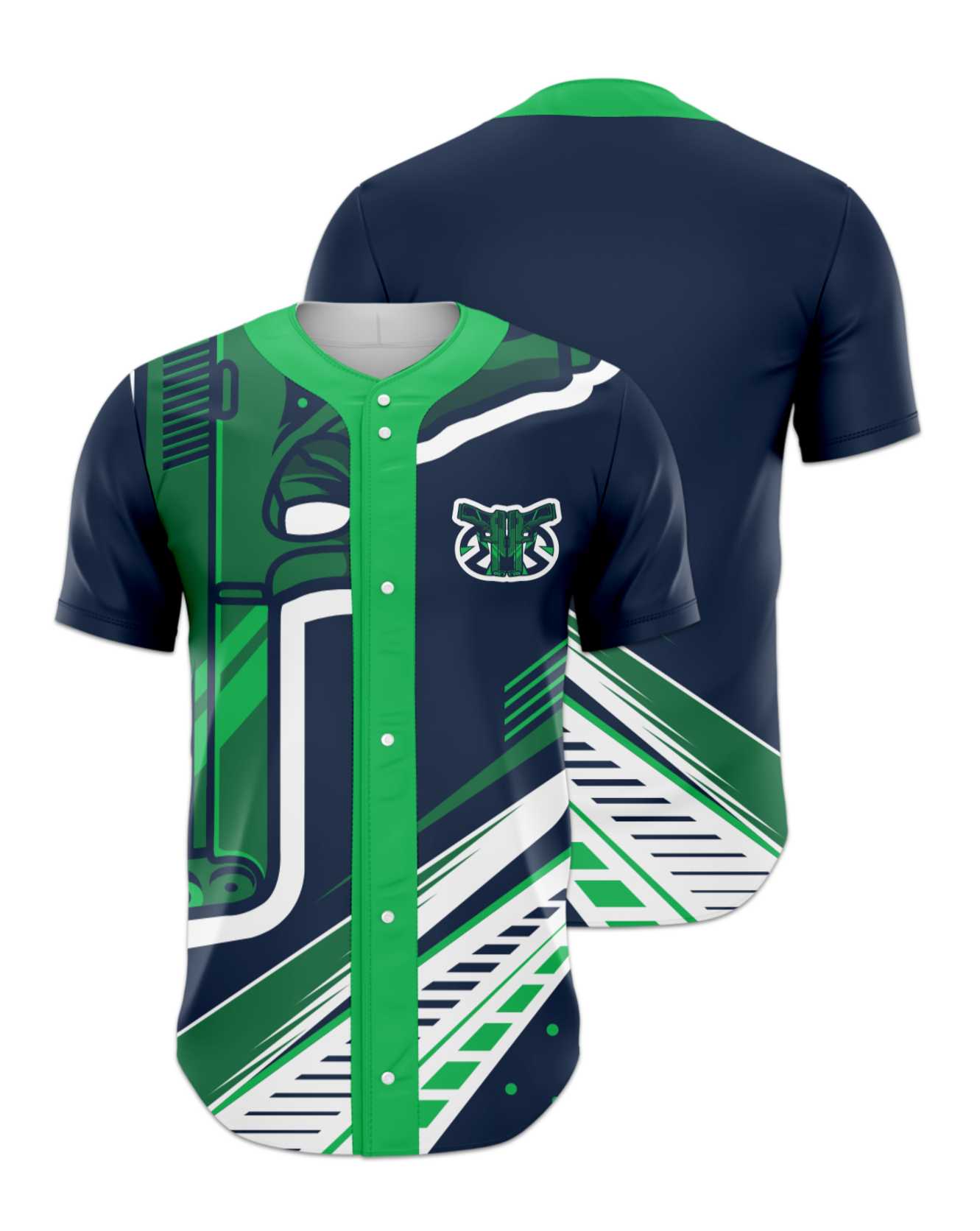 Rendered product preview, stack