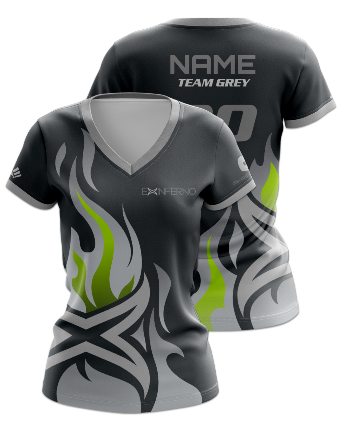 Rendered product preview, stack