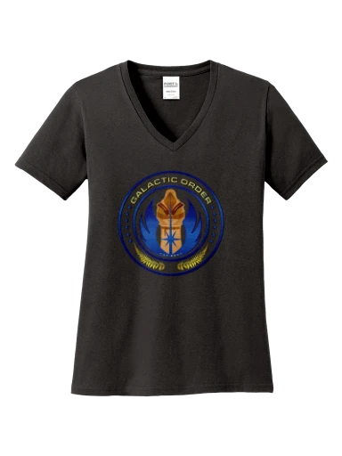 Port & Co Women's Core Cotton V-Neck Tee preview, front