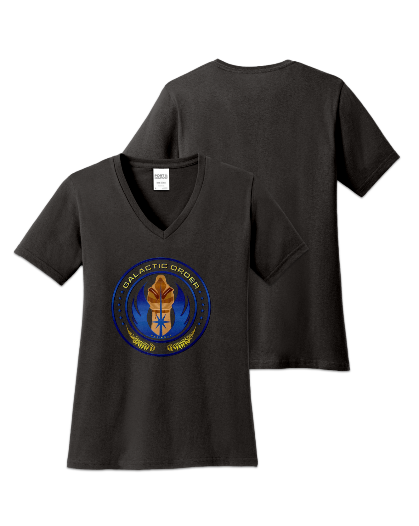 Rendered product preview, stack