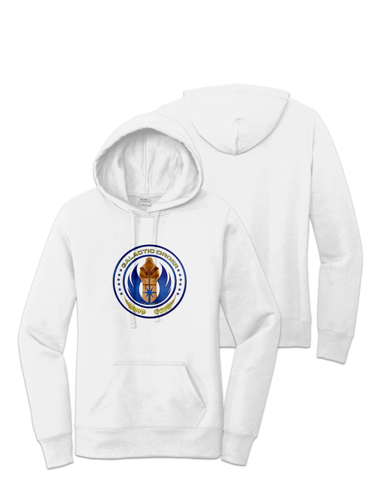 Rendered product preview, stack