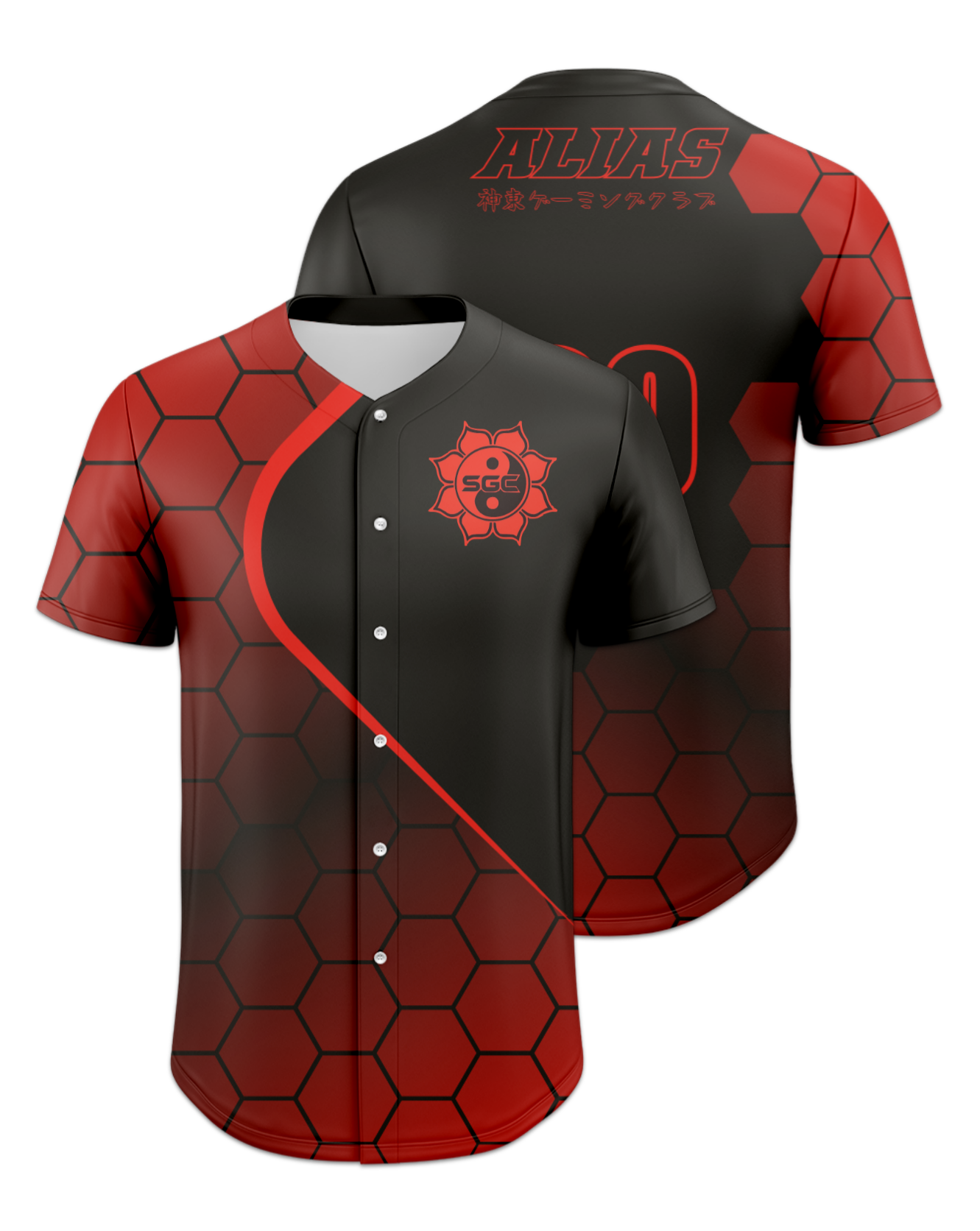 Rendered product preview, stack
