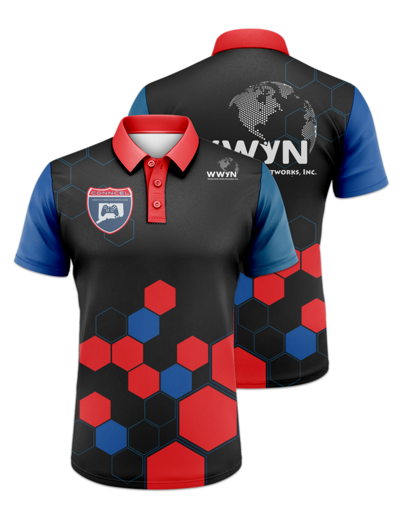 Rendered product preview, stack