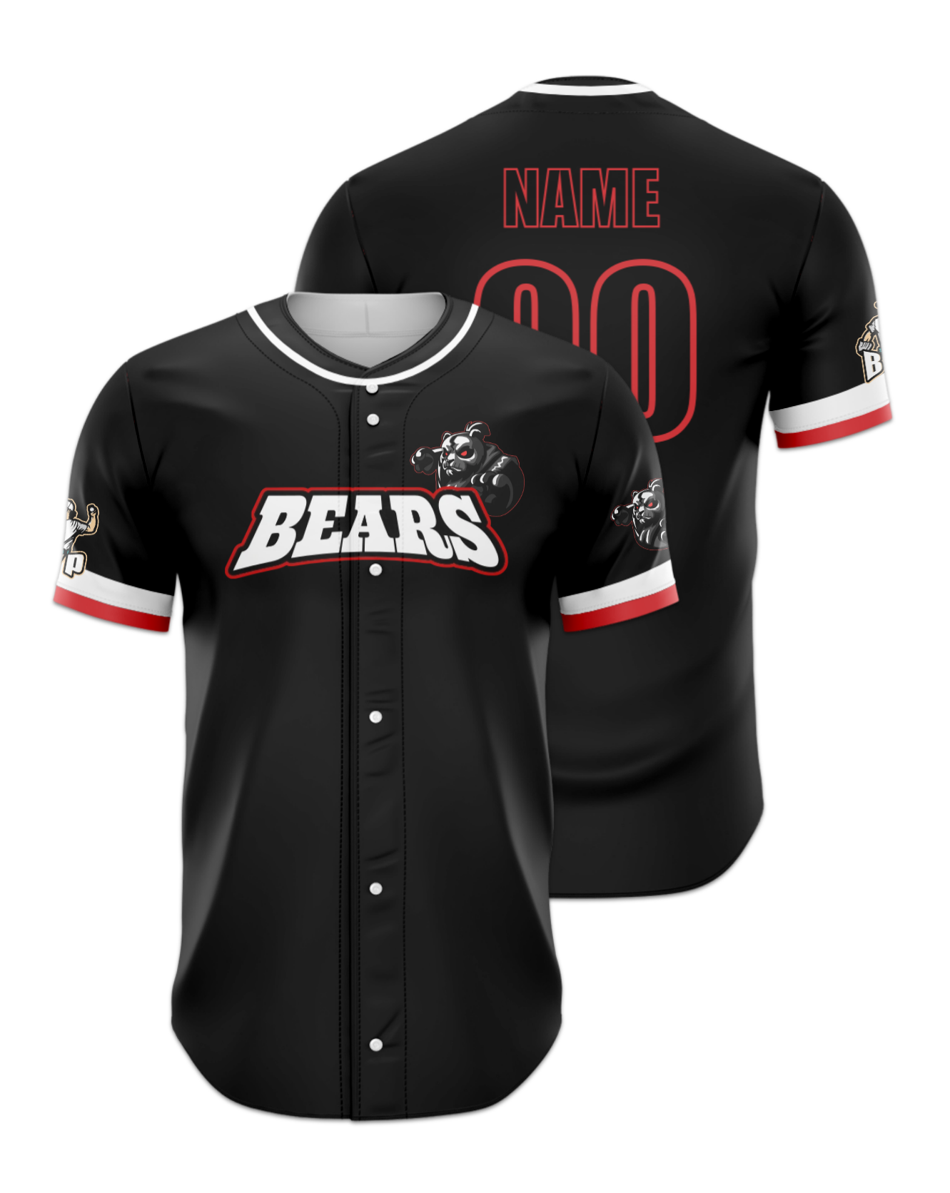 Rendered product preview, stack