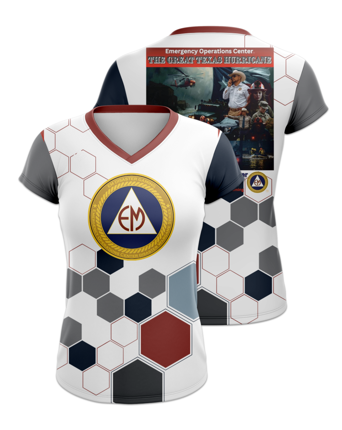 Rendered product preview, stack