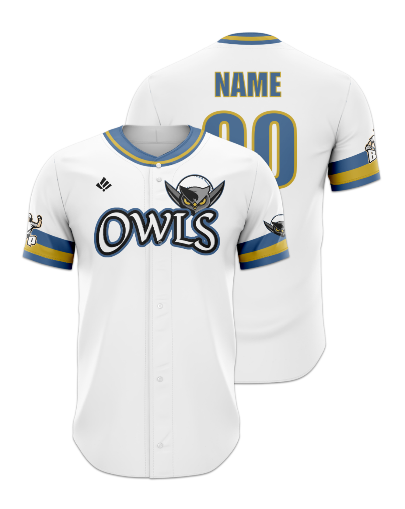 Rendered product preview, stack